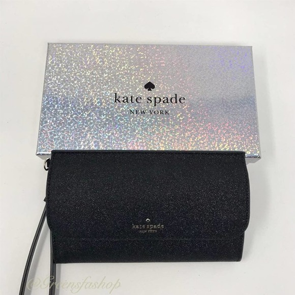 kate spade Handbags - Kate Spade Lola Glitter Wristlet